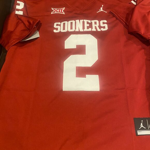Nike OKLAHOMA SOONERS CeeDee LAMB Men's JERSEY Sz M,L,XL,2X New w tags Cowboys - Picture 6 of 6